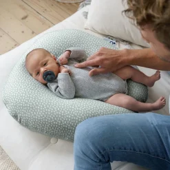 Doomoo Voedingskussens|Voedingskussens * Voedingskussen Softy Cloudy Kaki Groen