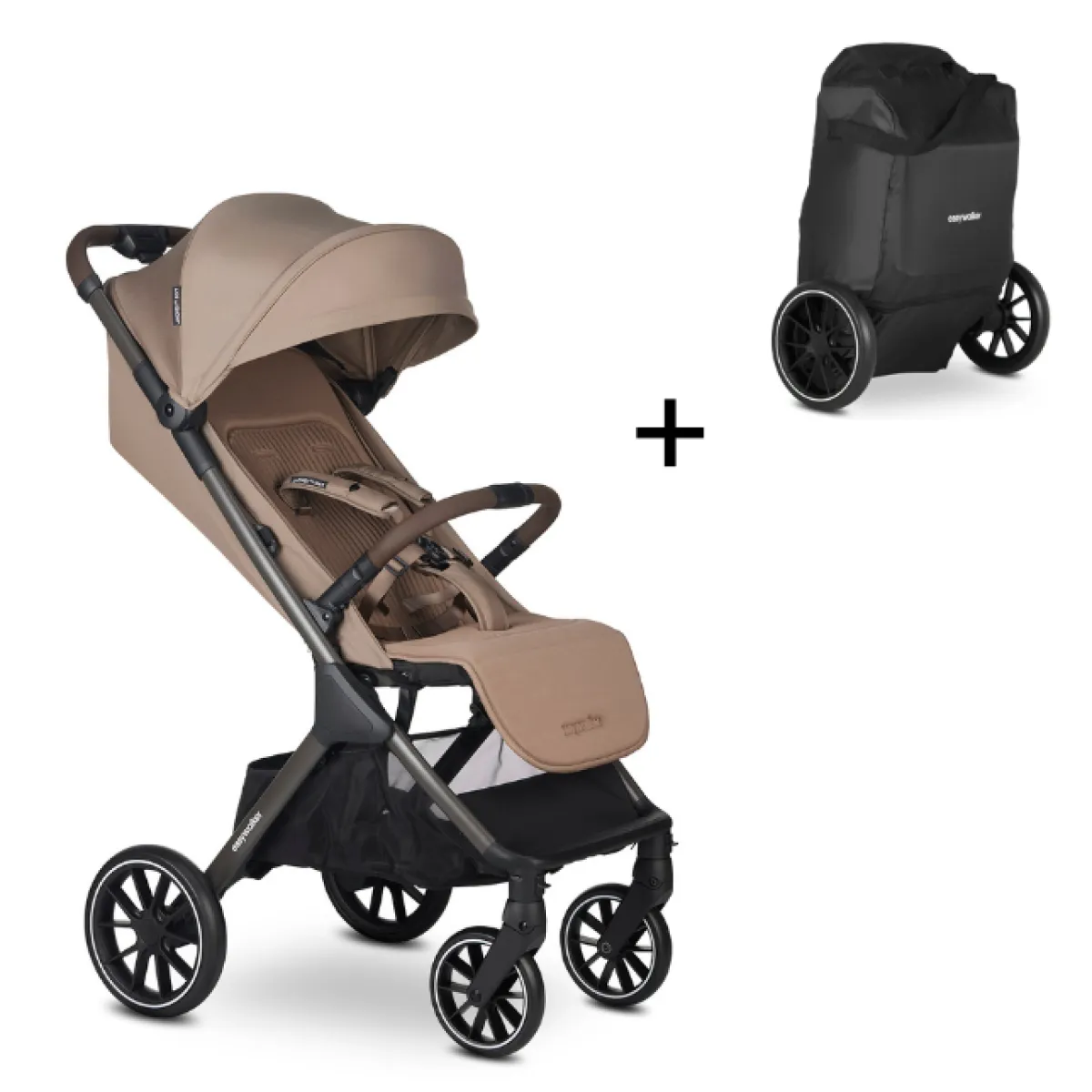 Easywalker Alle Buggy's * Buggy Jackey NXT XL Mocha Brown Bruin