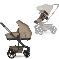 Easywalker Combi Kinderwagens * Kinderwagen Harvey NXT Compleet Mocha Brown Bruin