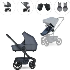 Easywalker Combi Kinderwagens * Kinderwagen Harvey NXT Compleet Deep Blue Blauw