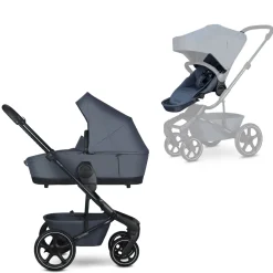 Easywalker Combi Kinderwagens * Kinderwagen Harvey NXT Compleet Deep Blue Blauw