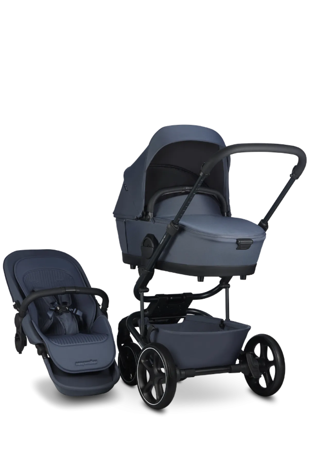 Easywalker Combi Kinderwagens * Kinderwagen Harvey NXT Compleet Deep Blue Blauw