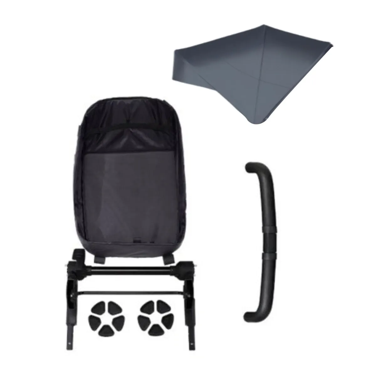 Easywalker Overige Accessoires * Uitbreidingsset Harvey NXT Deep Blue Blauw