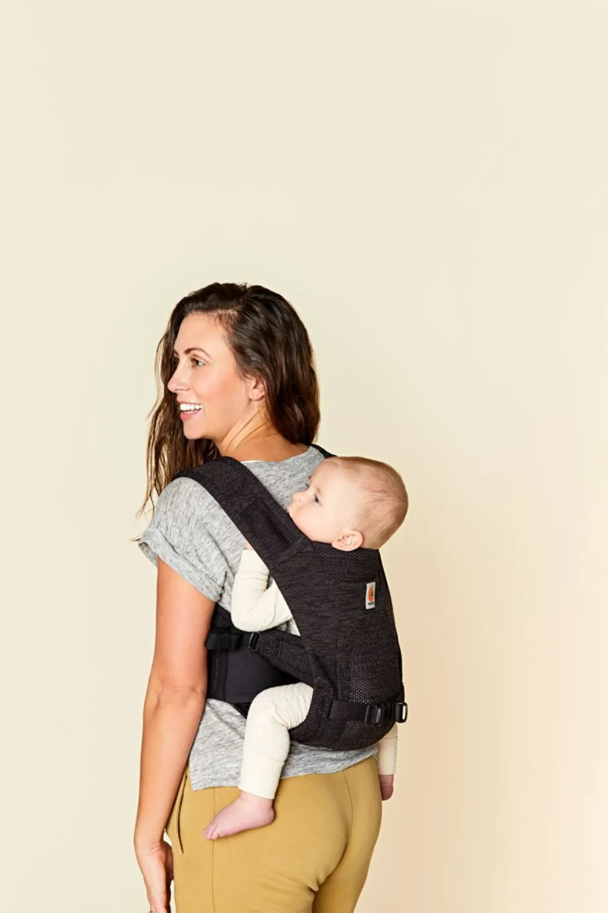 Ergobaby Ergobaby Draagzak * Draagzak Aerloom Charcoal/Black Zwart