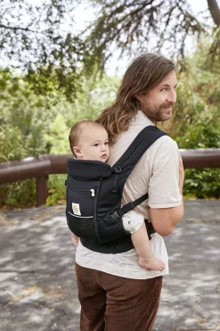 Ergobaby Ergobaby Draagzak * Draagzak 3P Adapt SoftFlex Mesh Onyx Black Zwart