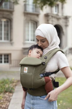 Ergobaby Ergobaby Draagzak * Draagzak 3P Adapt SoftFlex Mesh Olive Green Groen