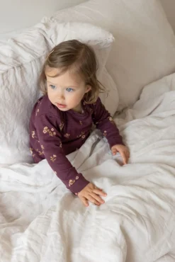 Feetje Pyjama's * Pyjama Premium Sleepwear Bonnie Bouquet Wijn Melange Rood