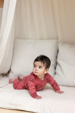 Feetje Pyjama's * Pyjama Premium Sleepwear Howdy Holly Berry Roze