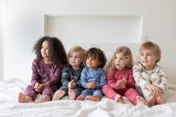 Feetje Pyjama's * Pyjama Premium Sleepwear Howdy Holly Berry Roze