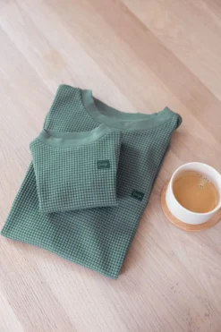 Feetje Pyjama's * Pyjaa Vowaen Wafe Zee – Faiy Edition Groen