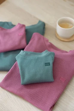 Feetje Pyjama's * Pyjaa Vowaen Wafe Zee – Faiy Edition Groen