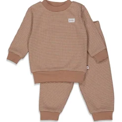 Feetje Pyjama's * Pyjama Wafel - Brown Bruin