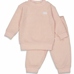 Feetje Pyjama's * Pyjama Wafel Oud Roze