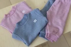 Feetje Pyjama's * Pyjama Wafel Melange Roze