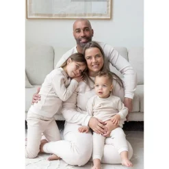 Feetje Pyjama's * Pyjama Wafel Stroopwafel Beige