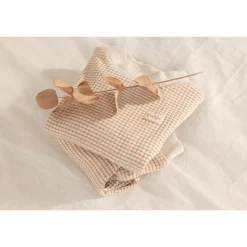 Feetje Pyjama's * Pyjama Wafel Stroopwafel Beige