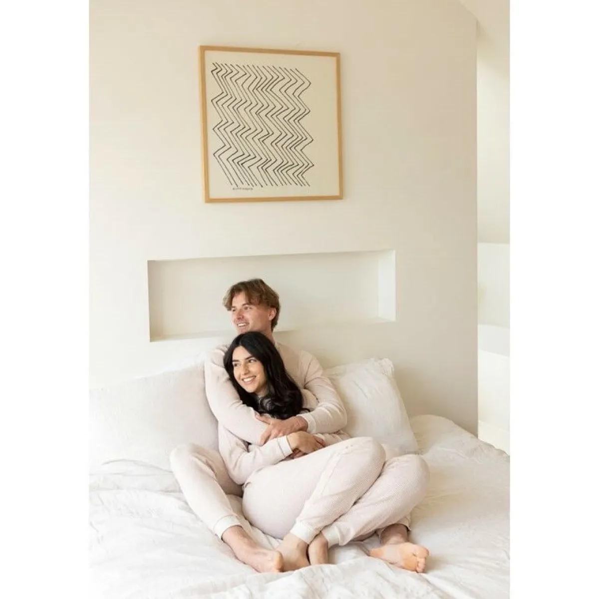 Feetje Pyjama's * Pyjaa Wafe troopwafe - Faiy Edition Vowaenen Beige
