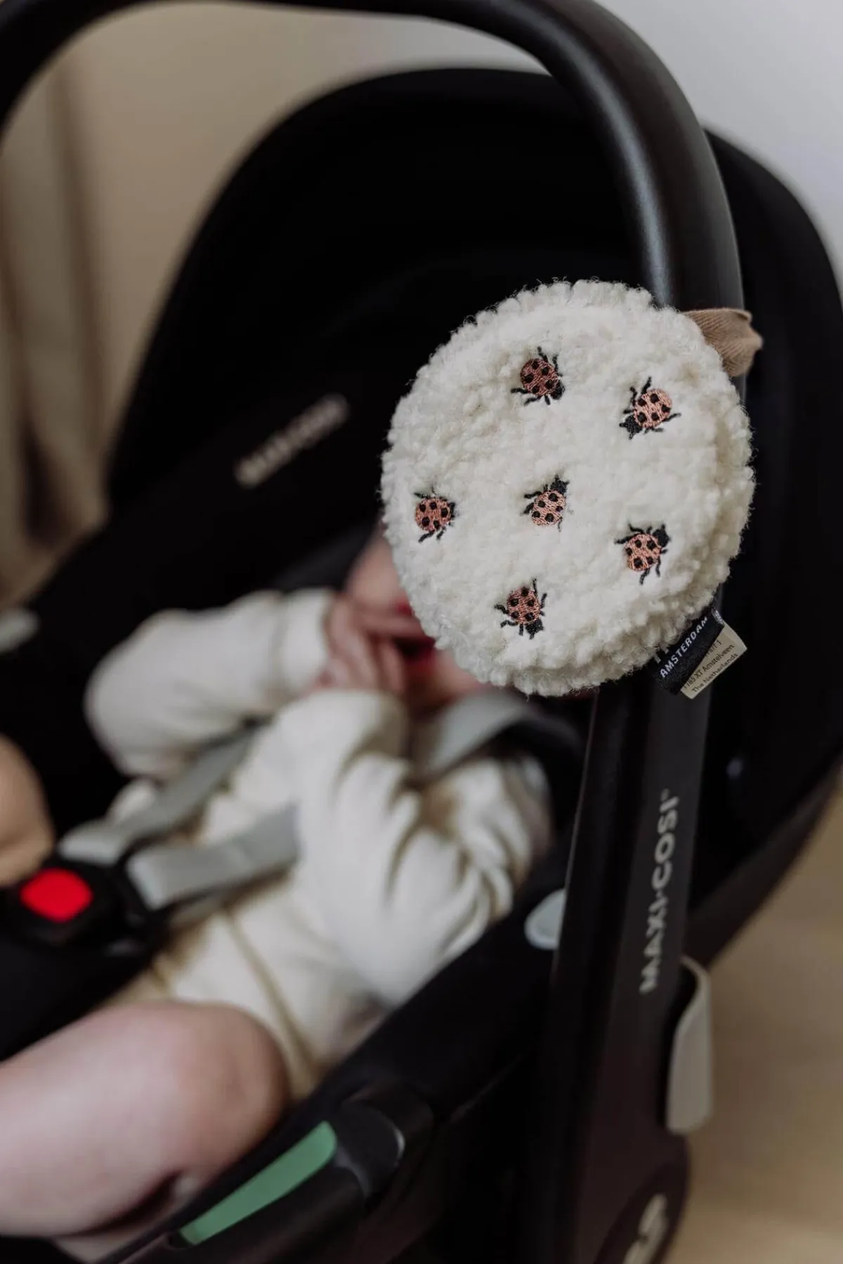 Flow Amsterdam Knuffels * Mini Hartslag Knuffel Ted Beige