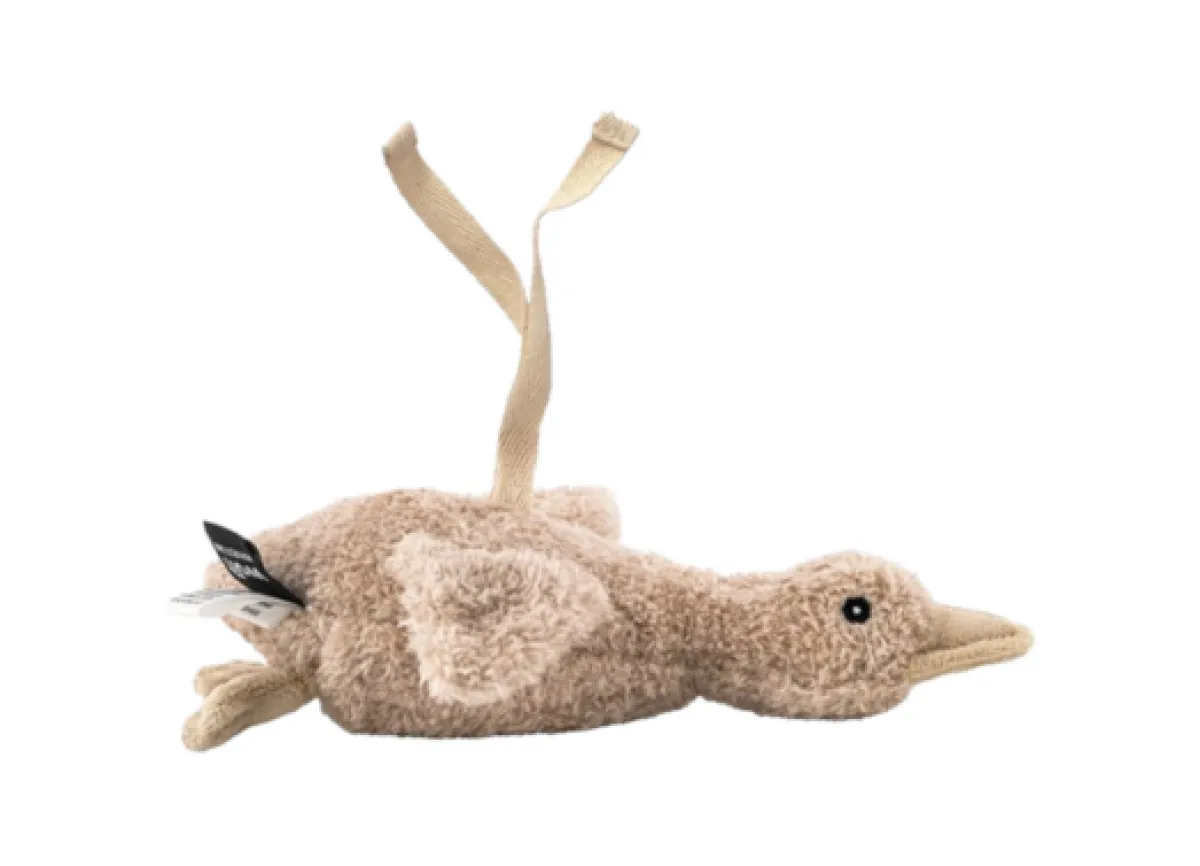 Flow Amsterdam Knuffels * Mini Hartslag Knuffel Liva de Gans Oat Beige