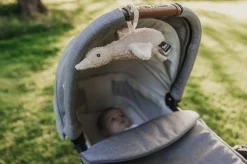 Flow Amsterdam Knuffels * Mini Hartslag Knuffel Liva de Gans Oat Beige