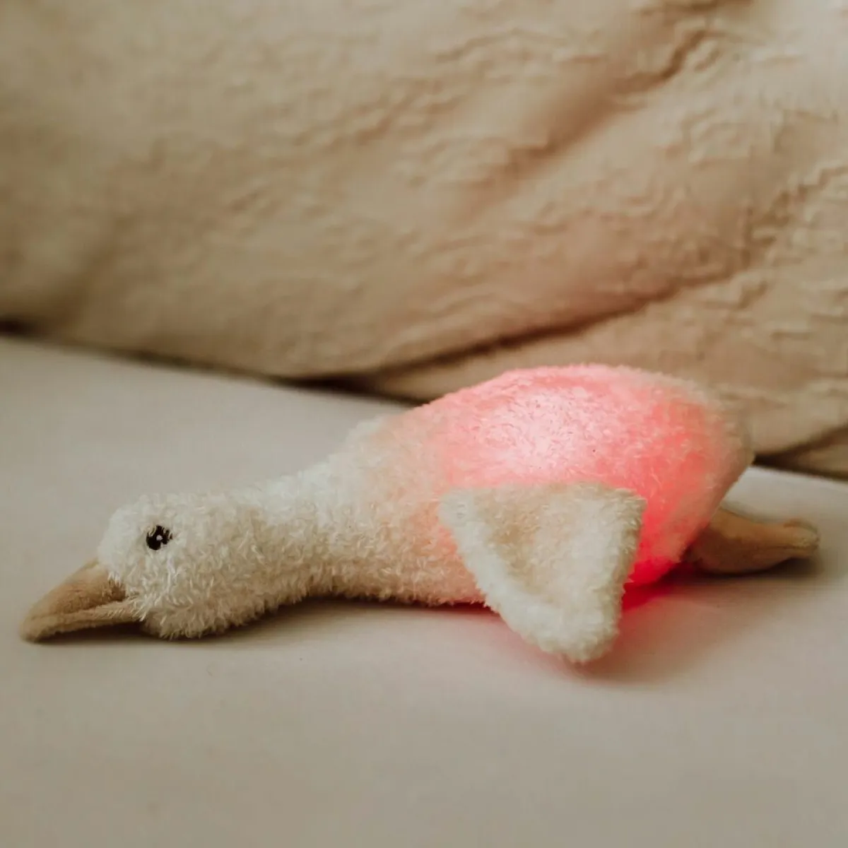 Flow Amsterdam Nachtlampjes * Nachtlampje Knuffel Liva Beige