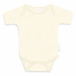 Funnies Rompertjes En Mutsjes * Romper Uni Ecru maat 62/68