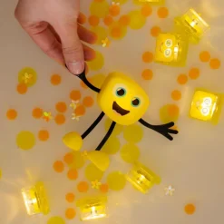 Glo Pals Badspeelgoed * Lichtgevend Badspeeltje Alex Yellow Geel