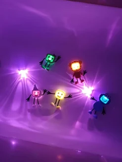 Glo Pals Badspeelgoed * Lichtgevend Badspeeltje Alex Yellow Geel