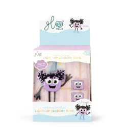Glo Pals Badspeelgoed * Lichtgevend Badspeeltje Lumi Purple Geel