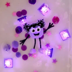 Glo Pals Badspeelgoed * Lichtgevend Badspeeltje Lumi Purple Geel