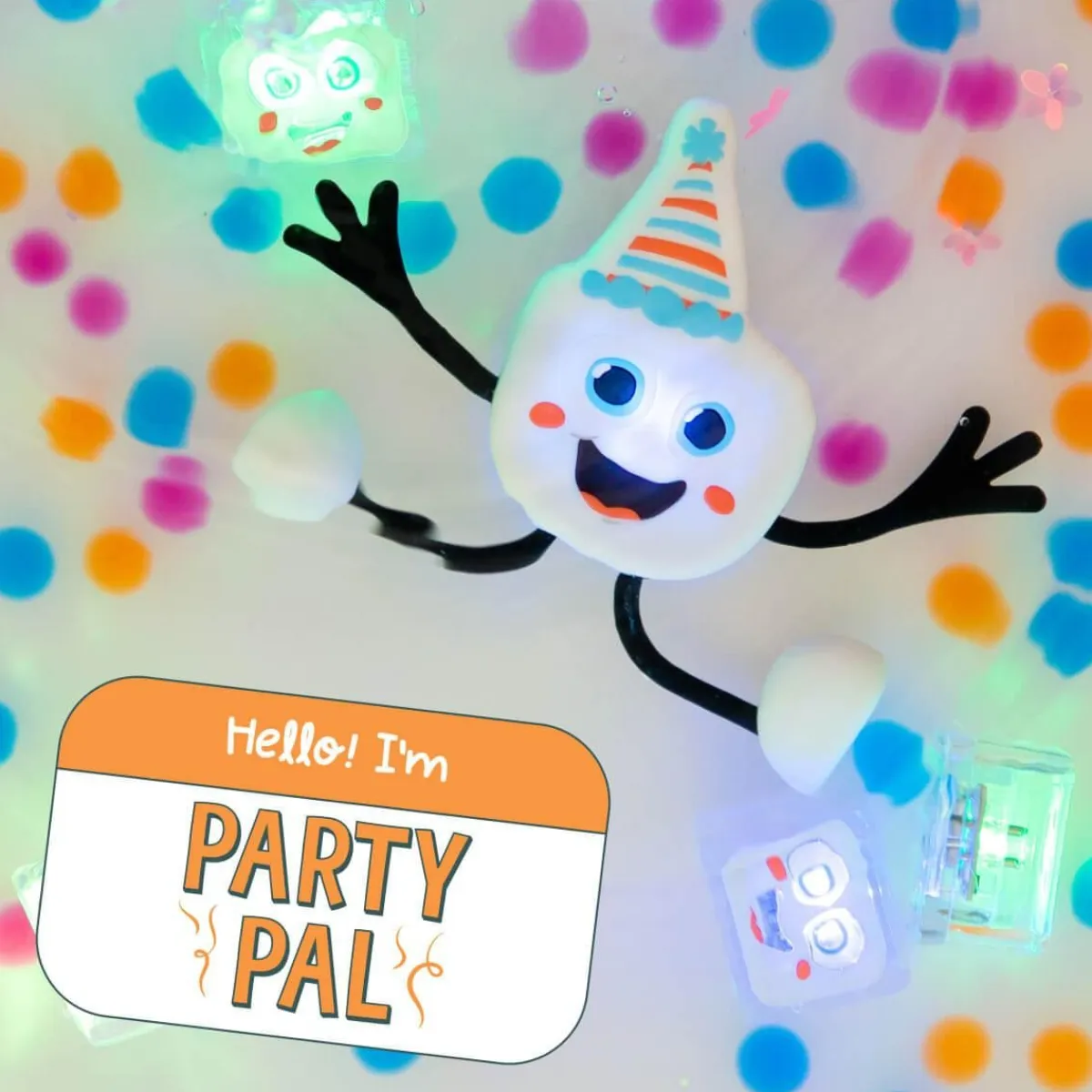 Glo Pals Badspeelgoed * Lichtgevend Badspeeltje Party White Wit