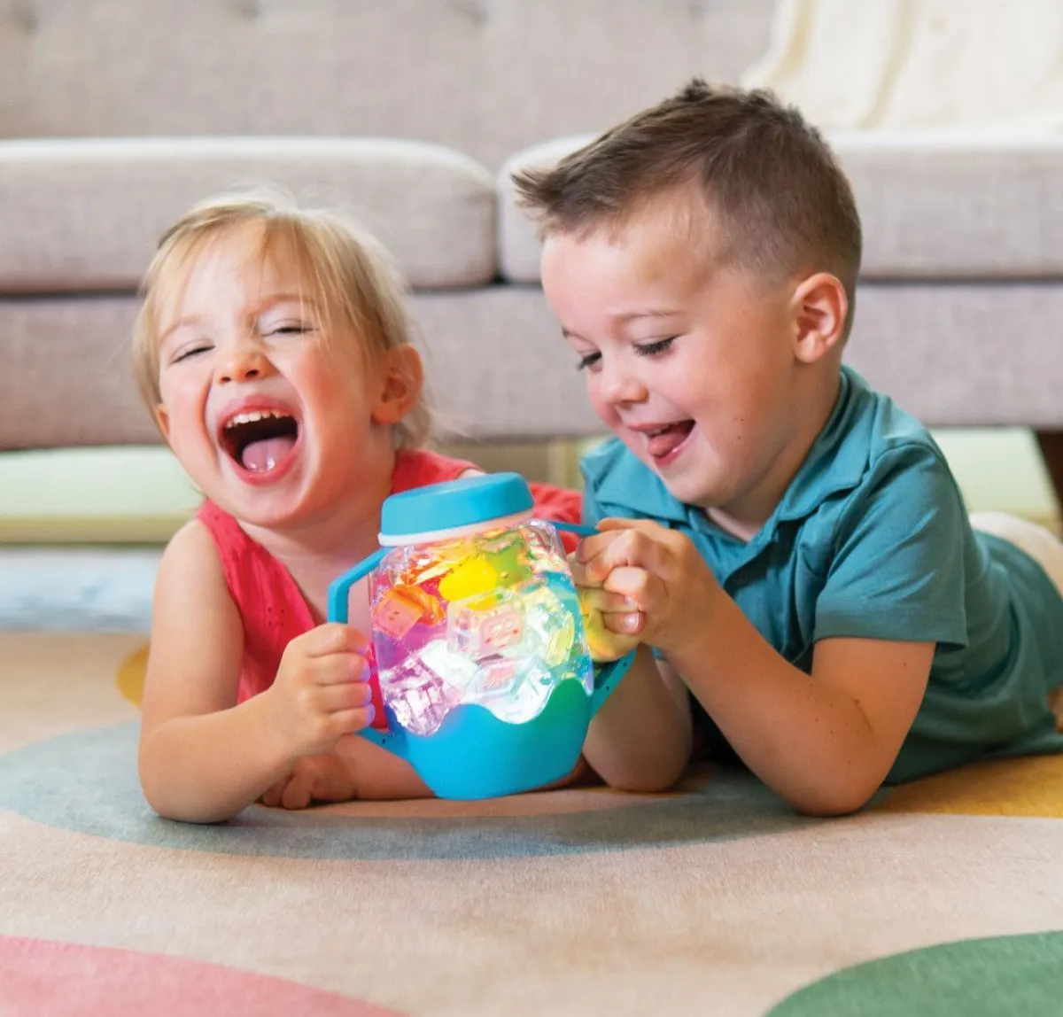 Glo Pals Overig * Sensorische Speelbeker Blue Blauw