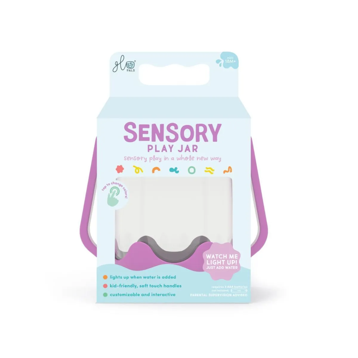 Glo Pals Overig * Sensorische Speelbeker Purple Paars