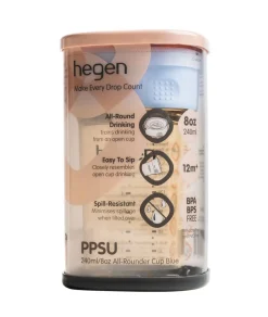 Hegen Flessen * Oefenbeker 360° Blauw
