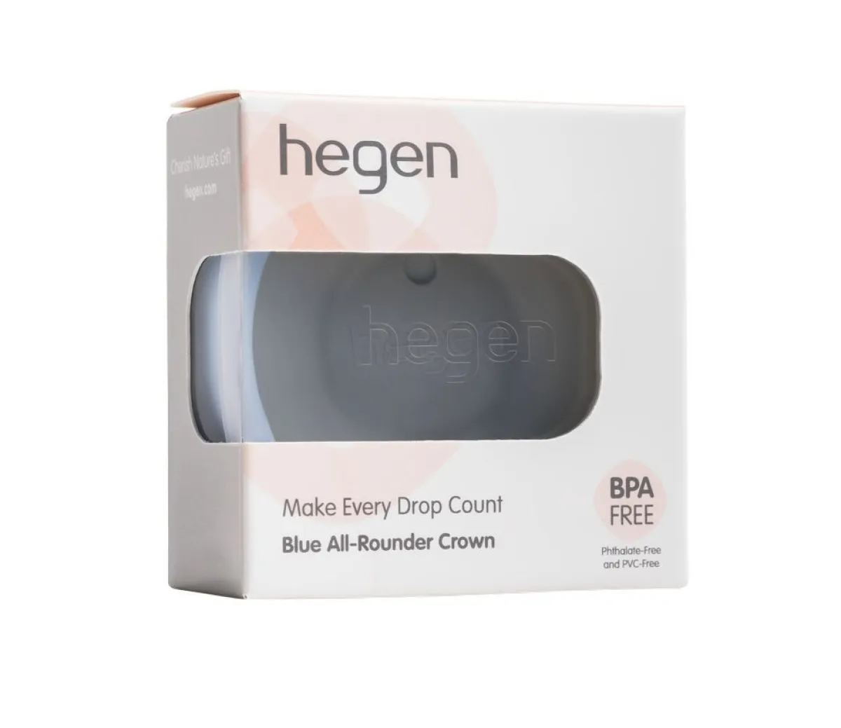 Hegen Flessen * Oefenbekerdeksel 360° Blauw