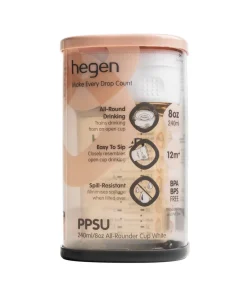 Hegen Flessen * Oefenbeker 360° Wit