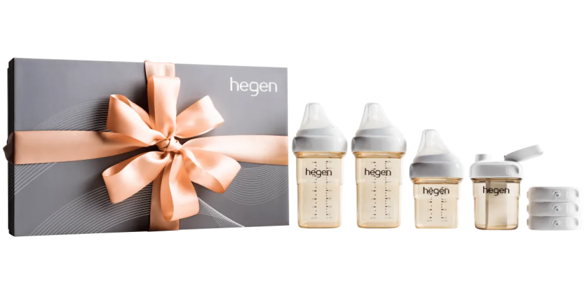 Hegen Flessen * Premium Starterkit PPSU - PCTO Transparant