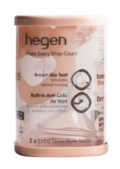 Hegen Flessen * Speen Extra Slow Flow 2-pack