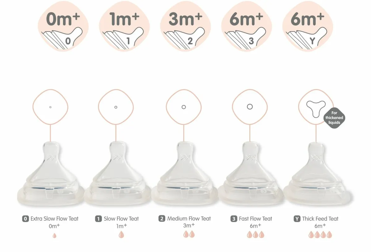 Hegen Flessen * Speen Slow Flow 2-pack