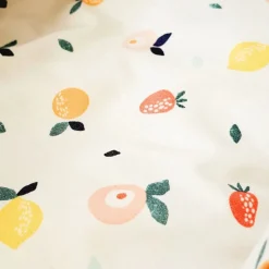 Hollie Houten Speelgoed|Overig * Rieten Poppenwagen Met Kap Summer Fruit Naturel