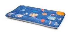 Stokke Accessoires|Peuterbedden * Jetkids by CloudSleeper - Opblaasbaar Kinderbed Space Mace Blauw
