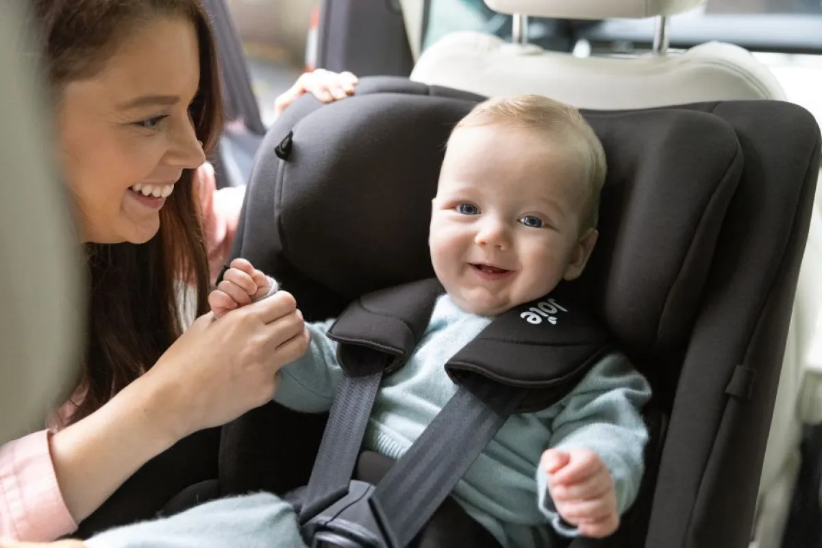 Joie Baby Autostoelen * Autostoel i-Pivot i-Size Shale 360° Zwart