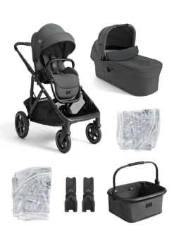 Joie Combi Kinderwagens * Signature Kinderwagen Versiti Compleet Ebony Grijs