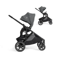 Joie Combi Kinderwagens * Signature Kinderwagen Versiti Compleet Ebony Grijs