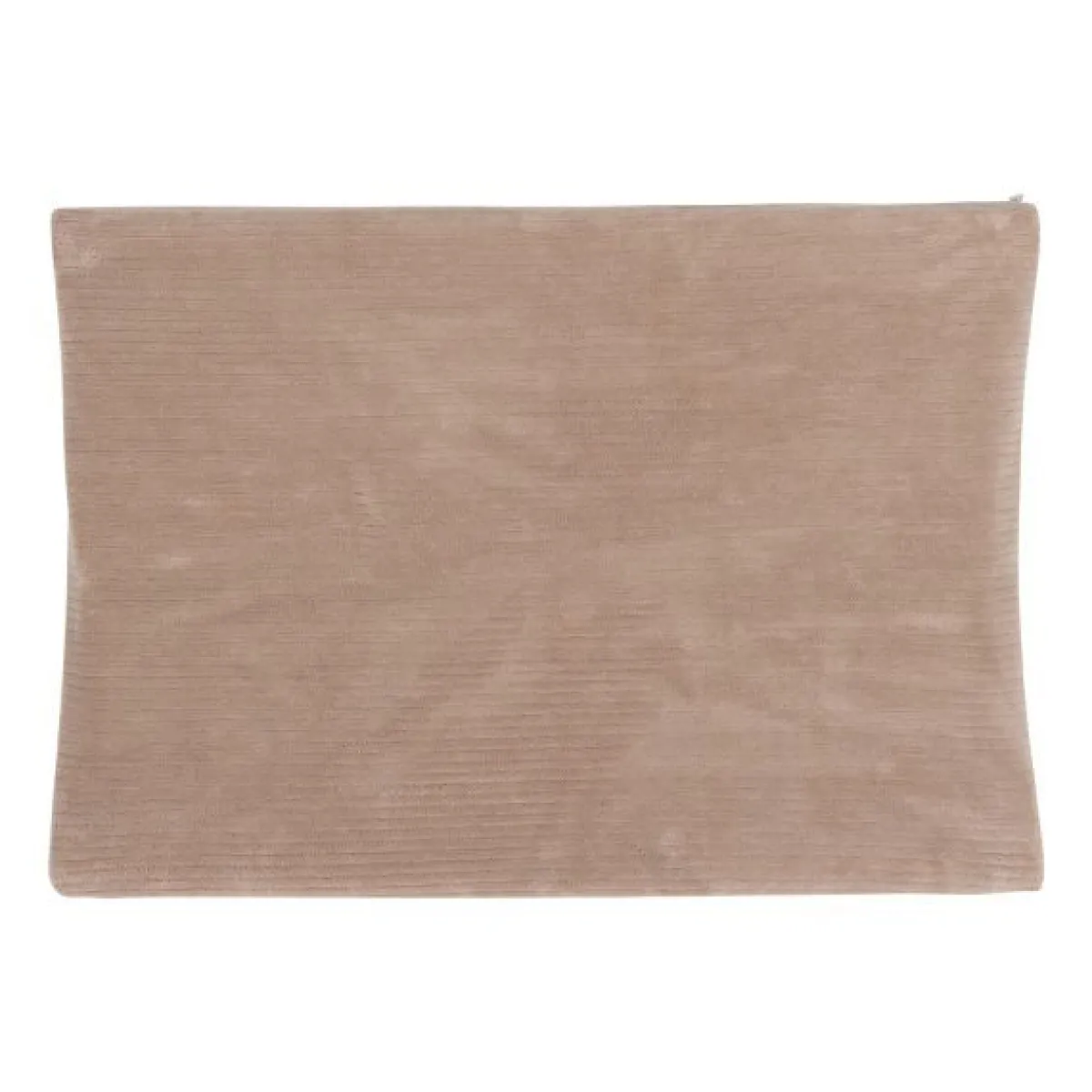 Jollein Waskussenhoezen|Bedtextiel * Aankleedkussenhoes Cloudy Rib Milky Coffee Bruin