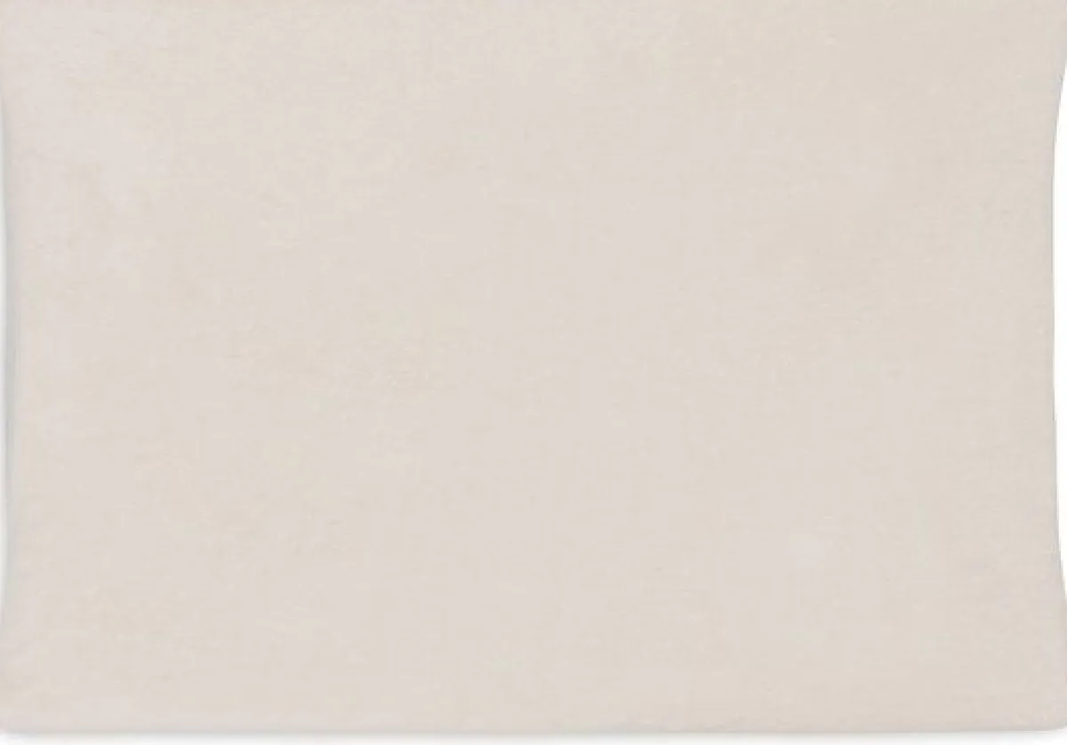 Jollein Waskussenhoezen|Bedtextiel * Aankleedkussenhoes Badstof Oatmeal/Sand 2 Stuks Beige