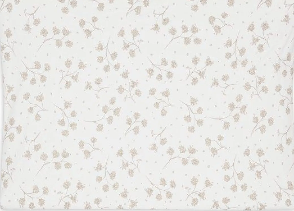 Jollein Waskussenhoezen|Bedtextiel * Aankleedkussenhoes Jersey Leafy Dreams Multicolor