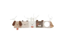 Jollein Speelgoed|Overig * Activiteiten Boxhanger Animal Friends Oatmeal
