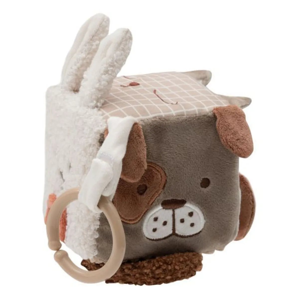 Jollein Overig * Activiteitenkubus Animal Friends Multicolor