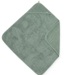 Jollein Badcapes|Bedtextiel * Badcape Badstof Ash Green Groen
